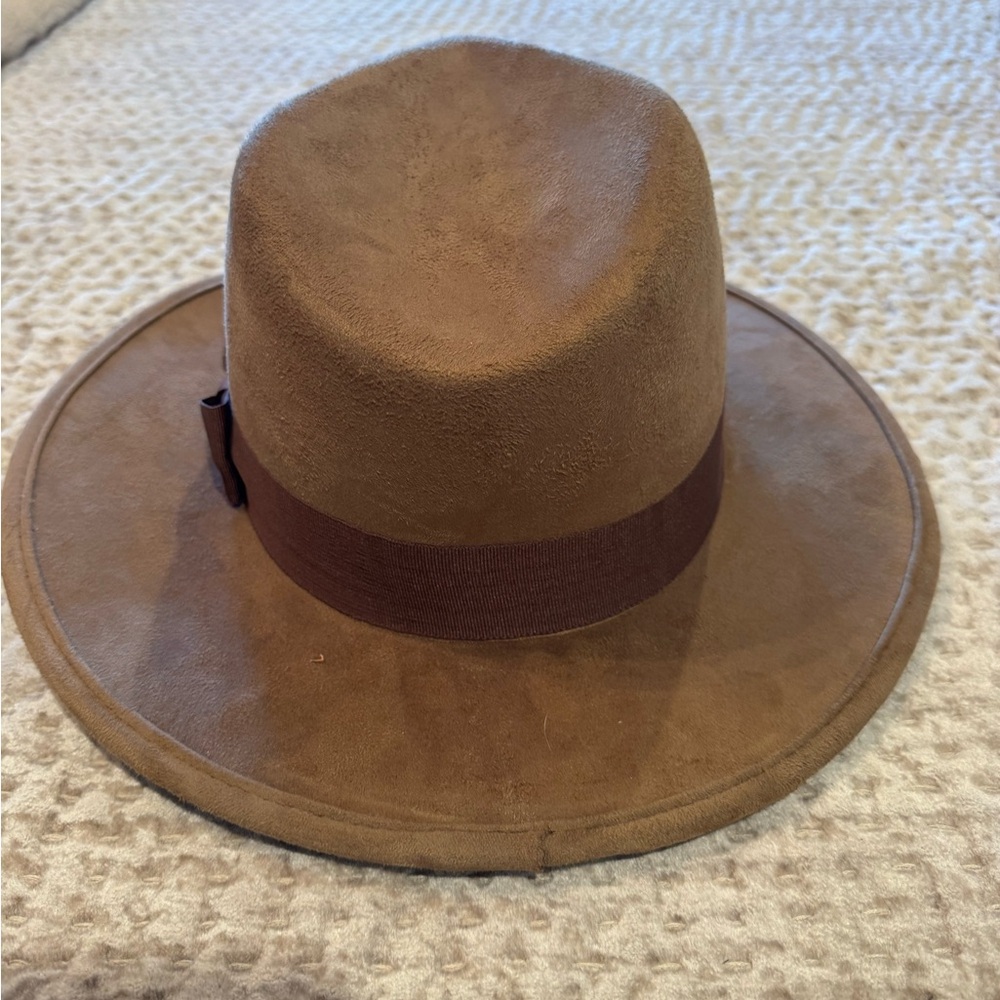 Elope Brand Felt Hat Color Brown Size Adjustable. Never Used